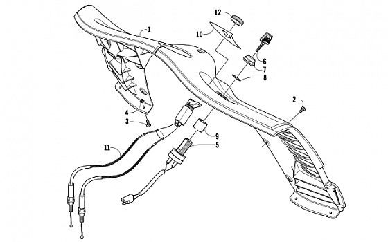 CONSOLE AND SWITCH ASSEMBLY