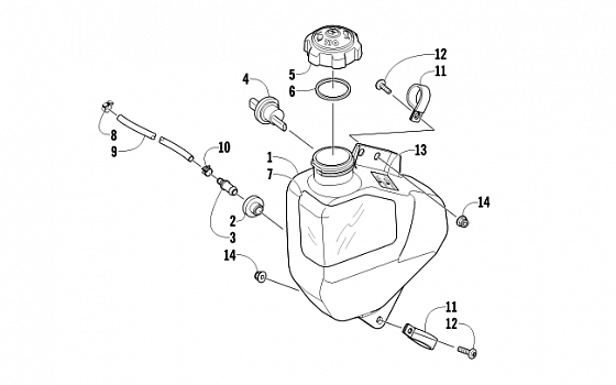 OIL TANK ASSEMBLY