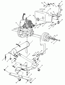 ENGINE MOUNTING STARTRAK (4914141414029A)