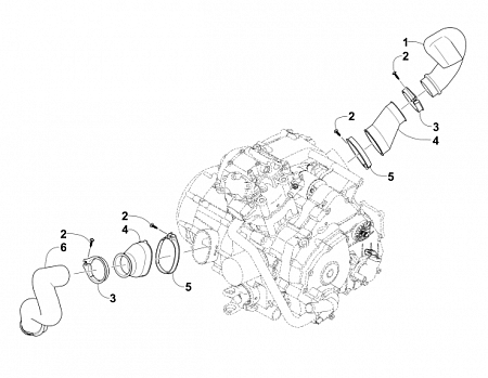 CASE/BELT COOLING ASSEMBLY