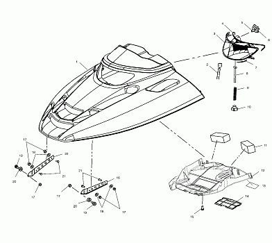 HOOD - S01NP8BS (4961106110A007)