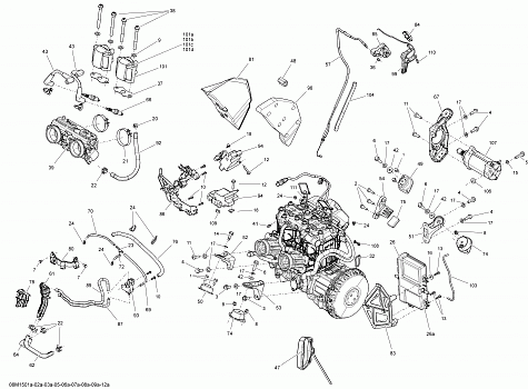 Engine 600HOETEC_08M1512a