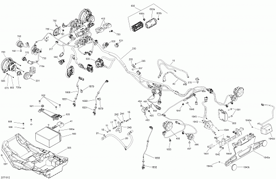 Electrical - 570 EFI - Package DPS &amp; XT (ABS)