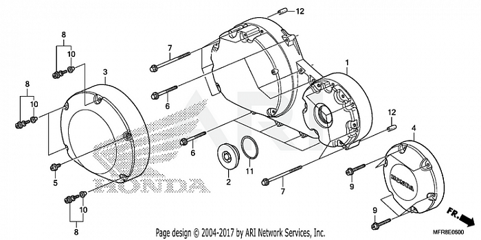 RIGHT CRANKCASE COVER