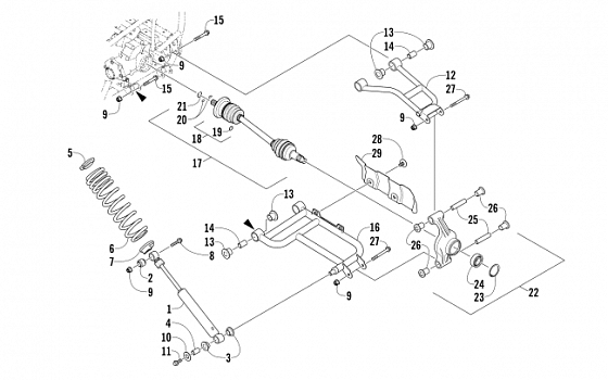 REAR SUSPENSION ASSEMBLY