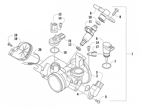 THROTTLE BODY ASSEMBLY