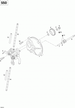 Oil Pump 550F