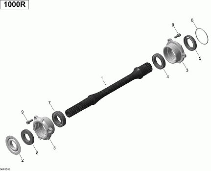 Drive Shaft Turbo _56R1536