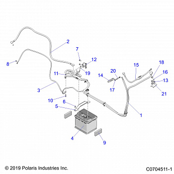 ELECTRICAL, BATTERY - Z20NAE92KL (C0704511-1)