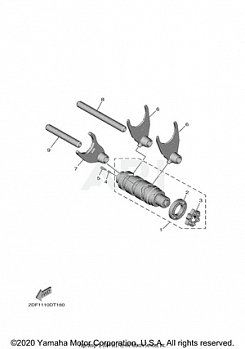 SHIFT CAM FORK