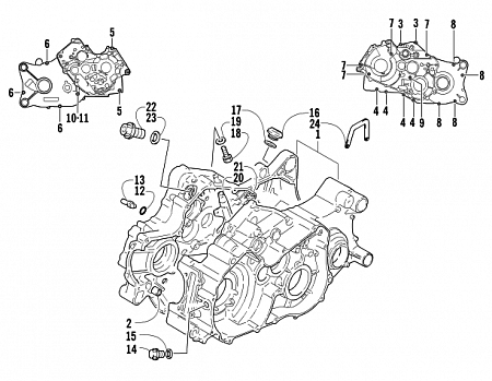 CRANKCASE ASSEMBLY