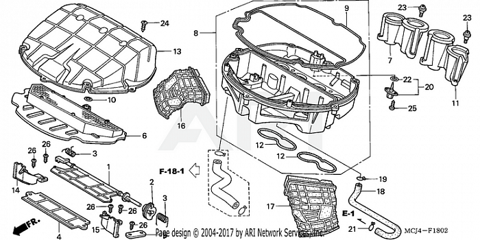 AIR CLEANER ('02-'03)