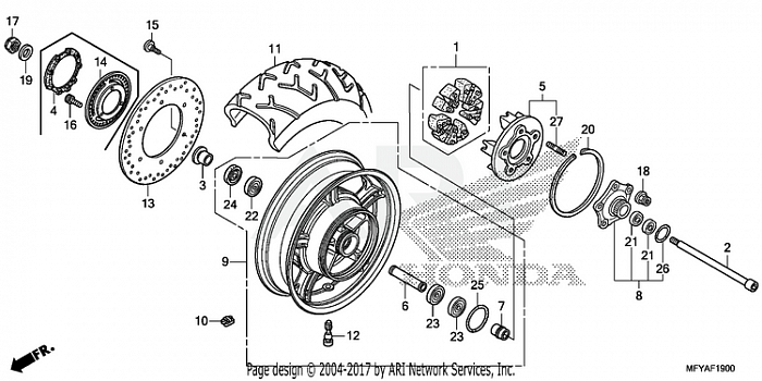 REAR WHEEL