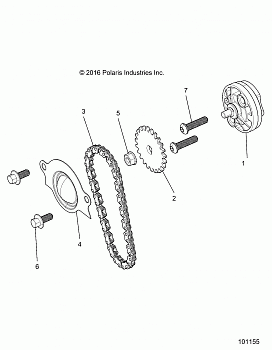 ENGINE, OIL PUMP - A20HAB15N2 (101155)