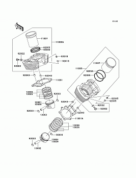 Cylinder/Piston(s)