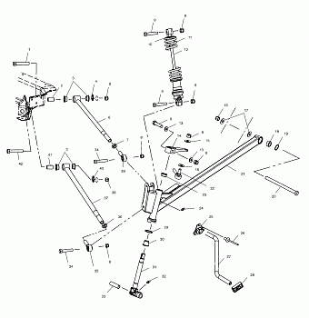 FRONT SUSPENSION - S00NP6ES (4958115811B001)