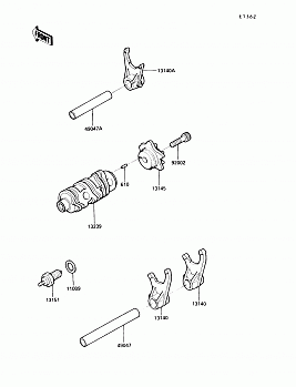 Change Drum/Shift Fork