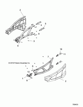 BODY, DOORS, FRONT - Z17VFE92AK/AM/AB (700433)