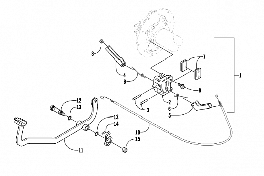 MECHANICAL BRAKE ASSEMBLY