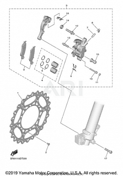 FRONT BRAKE CALIPER