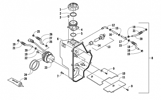 OIL TANK ASSEMBLY