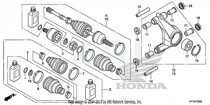 REAR KNUCKLE@REAR        DRIVESHAFT