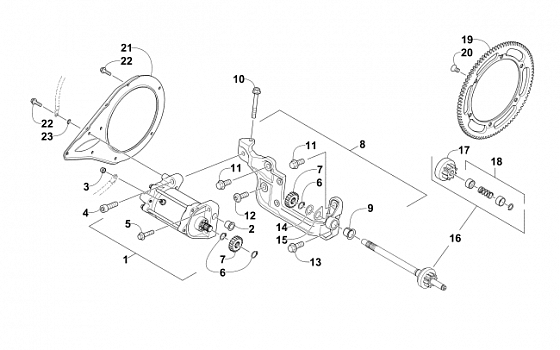 STARTER MOTOR ASSEMBLY