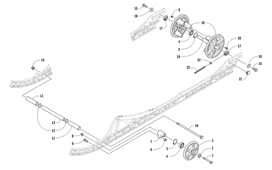 IDLER WHEEL ASSEMBLY