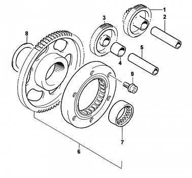 STARTER CLUTCH ASSEMBLY