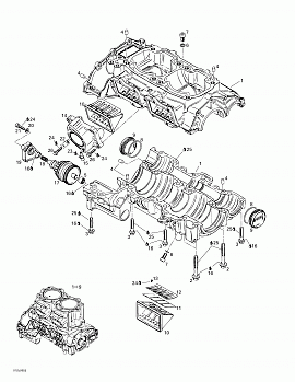 Crankcase, Rotary Valve