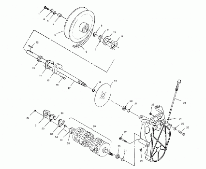 DRIVE TRAIN - S00SB8AS (4954015401b007)