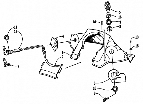 CONSOLE AND SWITCH ASSEMBLY