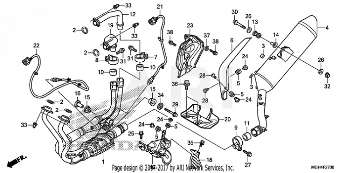 EXHAUST MUFFLER