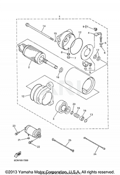 STARTING MOTOR