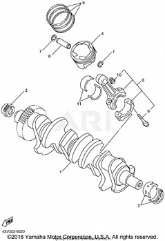 CRANKSHAFT PISTON