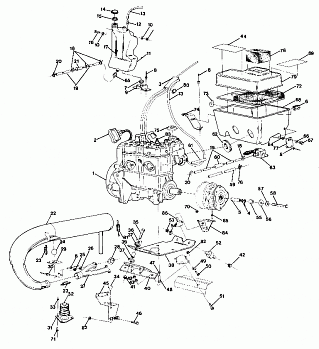 ENGINE MOUNTING WideTrak (4919301930017A)