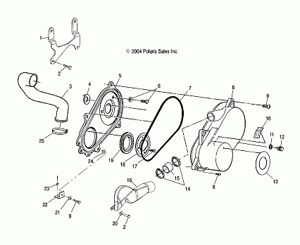 CLUTCH COVER - A05CL50AA (4995019501C06)