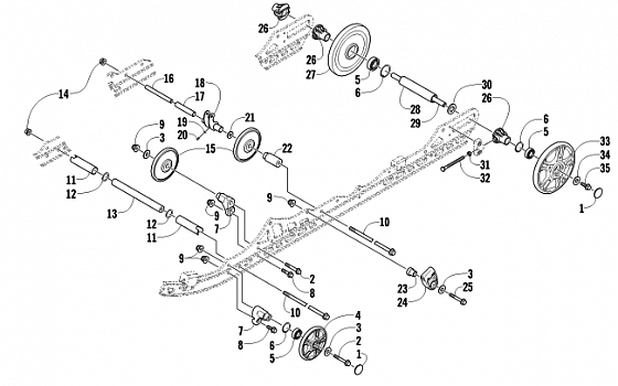 IDLER WHEEL ASSEMBLY