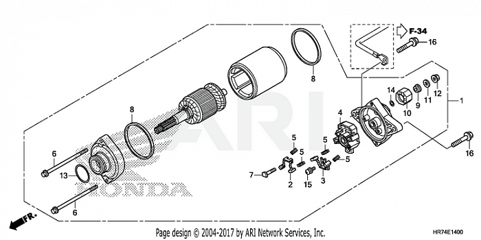 STARTING MOTOR