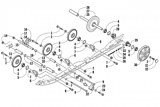 IDLER WHEEL ASSEMBLY