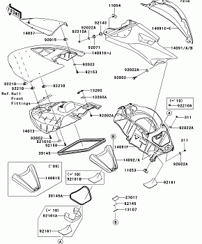 Hull Middle Fittings