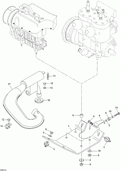 Engine Assembly And Support