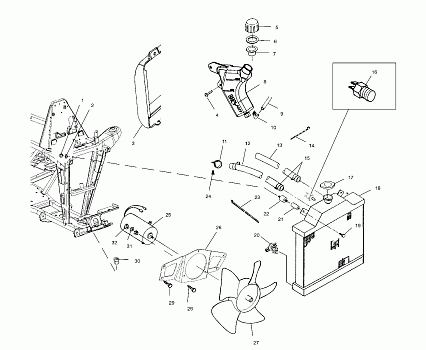 COOLING SYSTEM - A01BA50AA (4963716371A007)