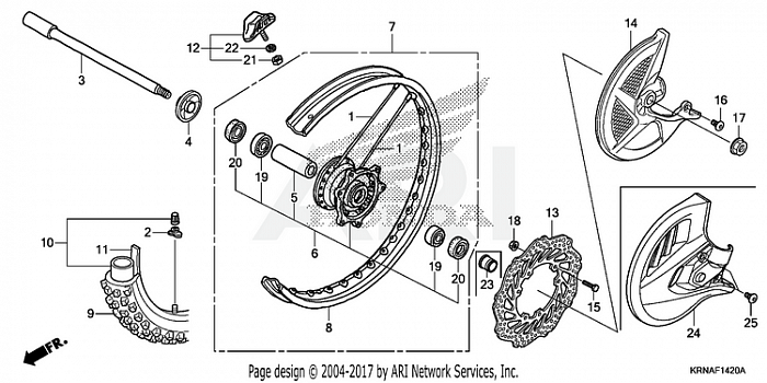 FRONT WHEEL