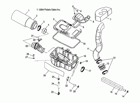 AIR BOX - A05MH68AC/AS/AT/AU/AW (4994279427A14)