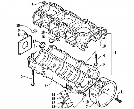 CRANKCASE ASSEMBLY