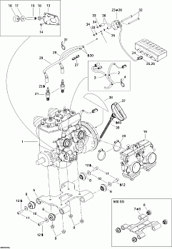 Engine Assembly And Support