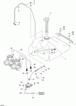 Fuel System SKANDIC 550F