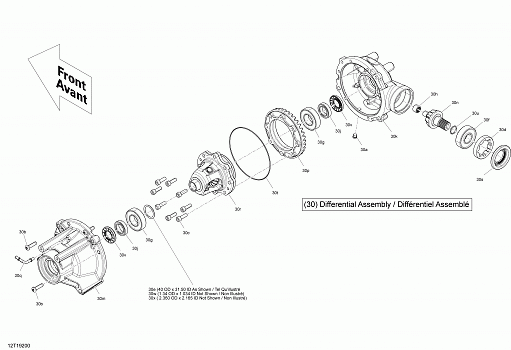Front Drive - Differential