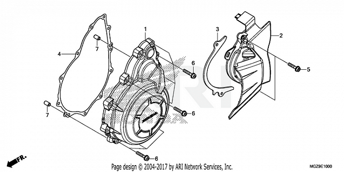 ALTERNATOR COVER